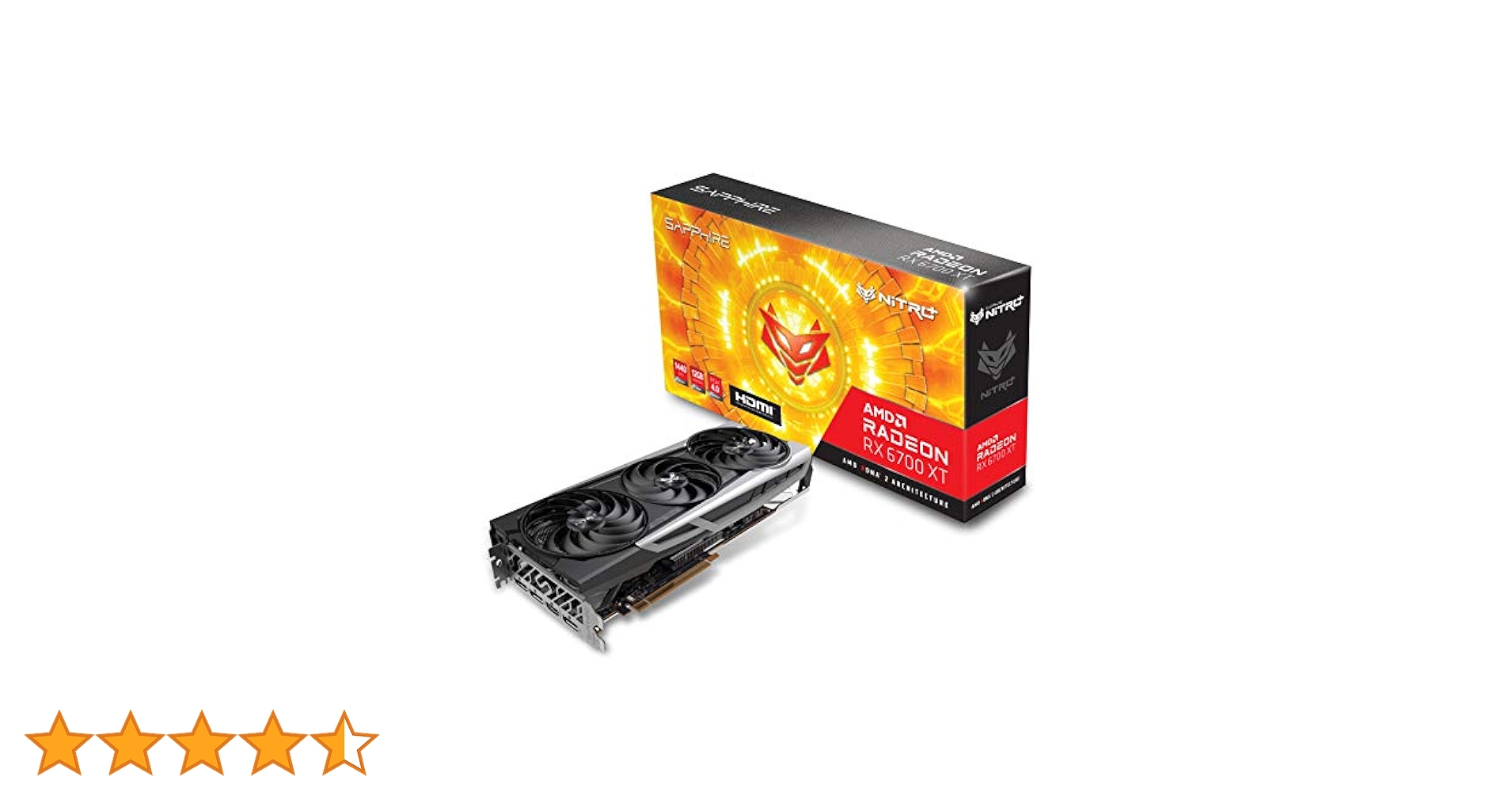 グラフィックボード・グラボ・ビデオカード Sapphire Nitro+ AMD Radeon RX 6700 XT Amazon | Sapphire Technology(サファイアテクノロジー) Nitro+